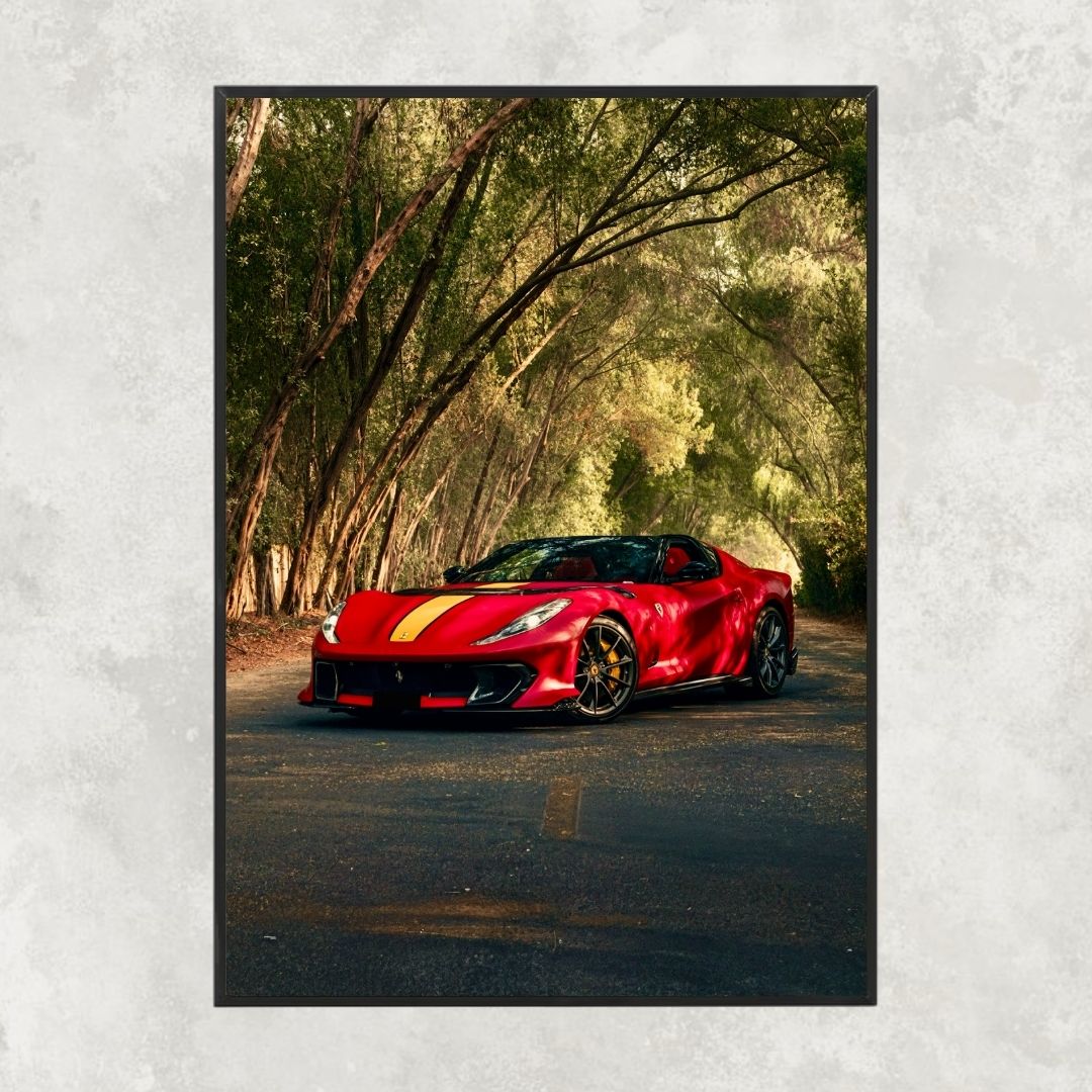 Ferrari 812 Competizione Red - Gallery