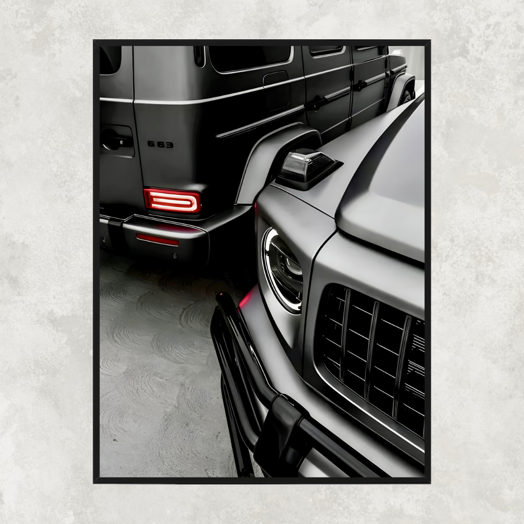 Mercedes AMG G63 G-Wagon Grey - Old money