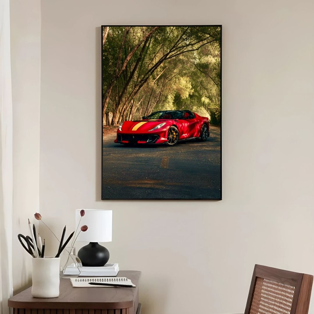 Ferrari 812 Competizione Red - Gallery