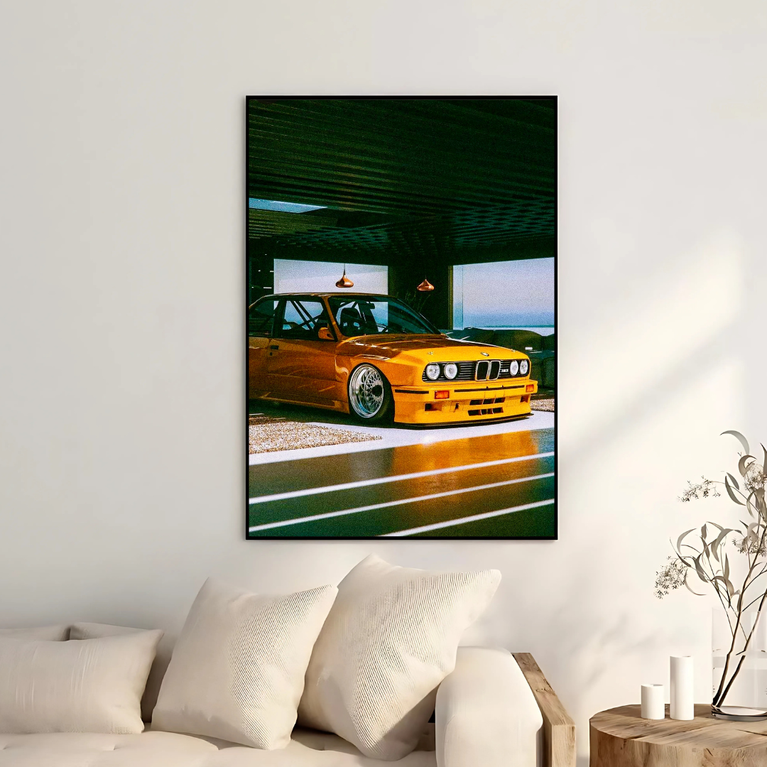 BMW M3 E30 Yellow - Old Money