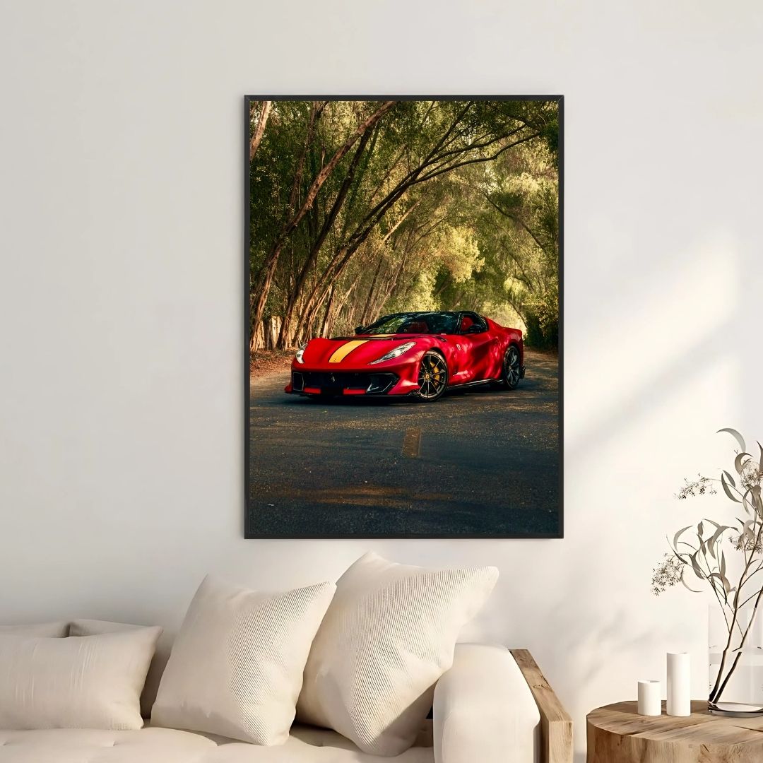 Ferrari 812 Competizione Red - Gallery