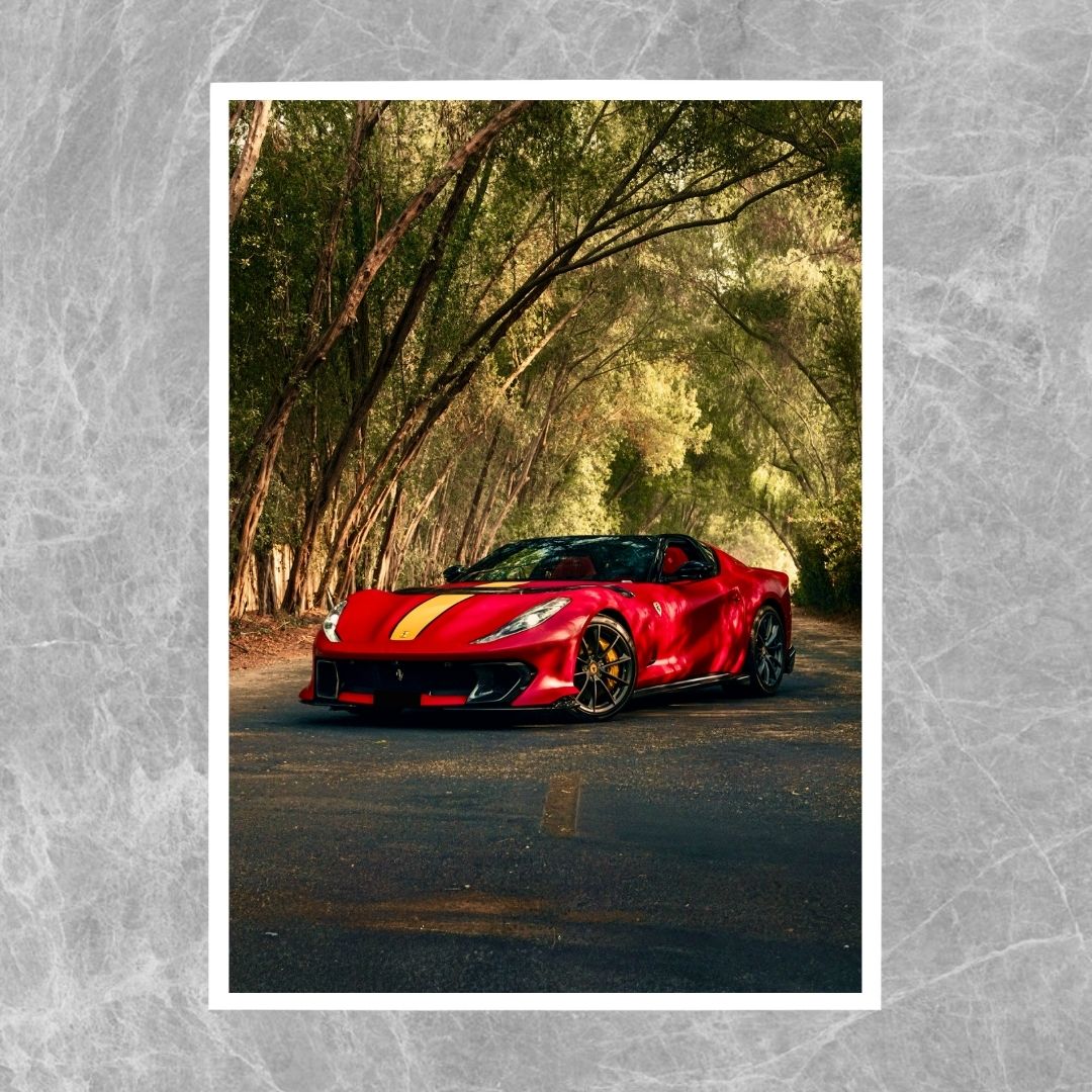 Ferrari 812 Competizione Red - Gallery