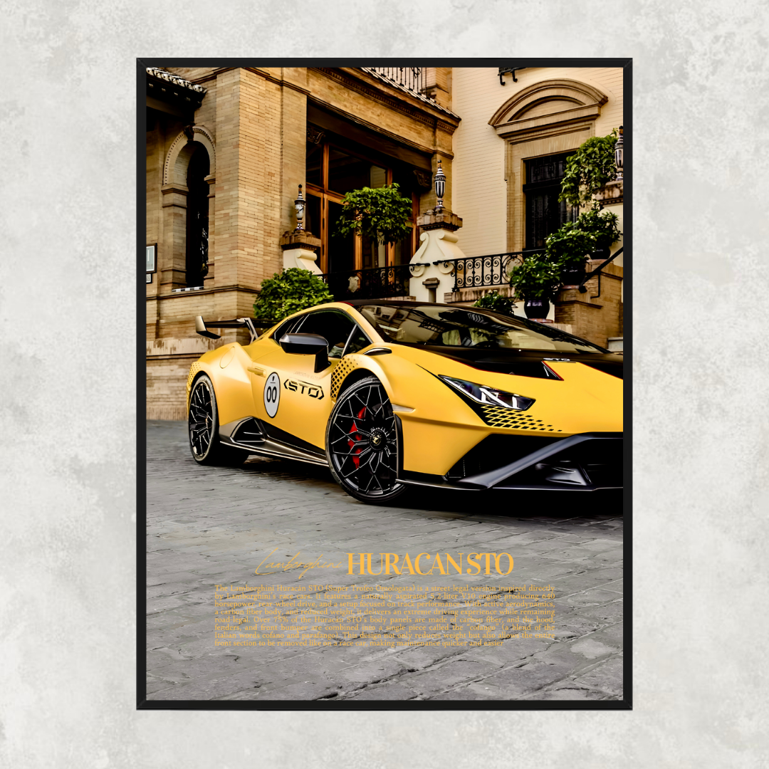 Lamborghini Huracan STO Yellow - Old Money