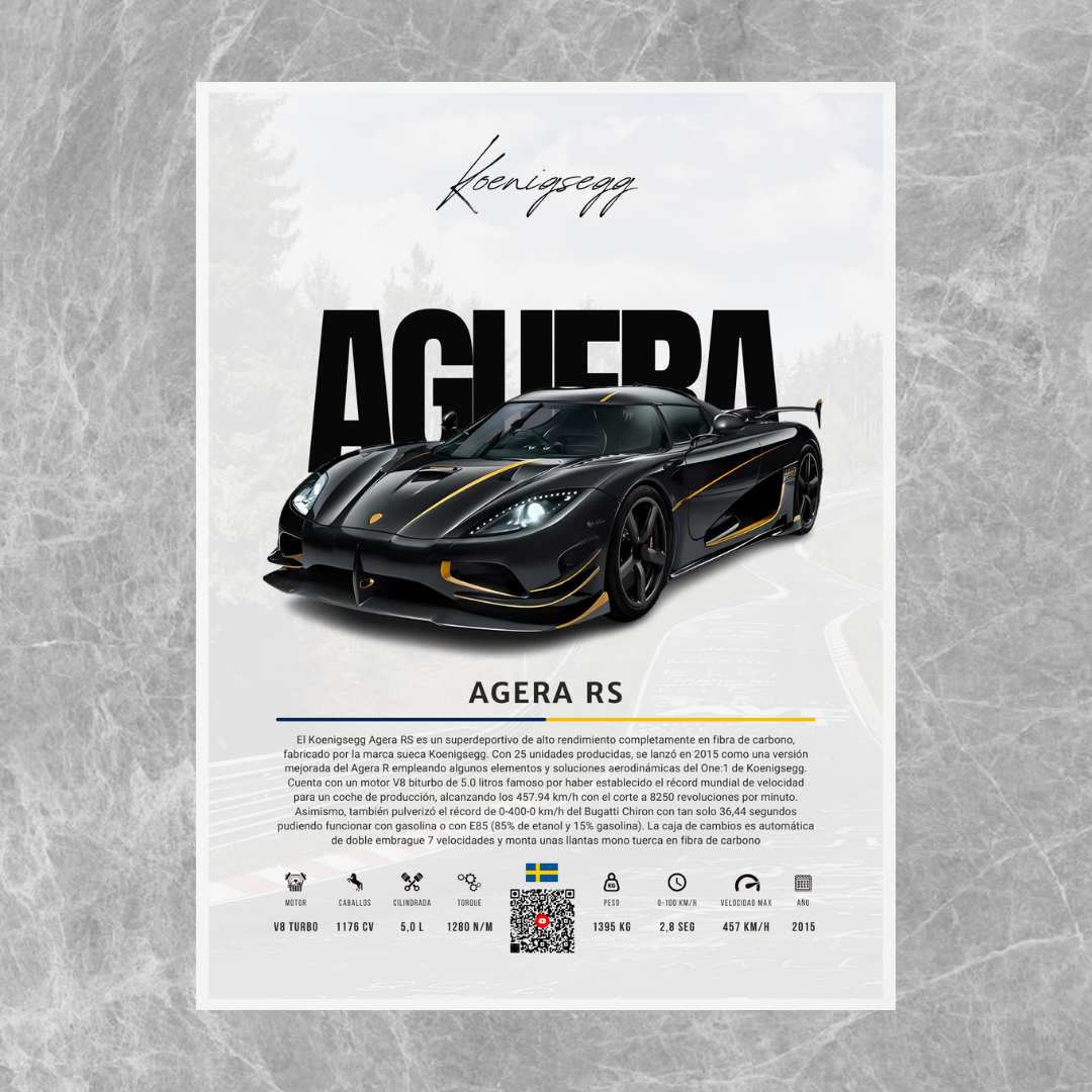 Koenigsegg Agera RS - Descriptive