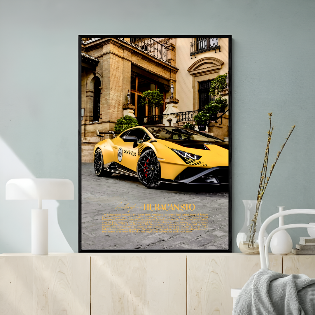 Lamborghini Huracan STO Yellow - Old Money