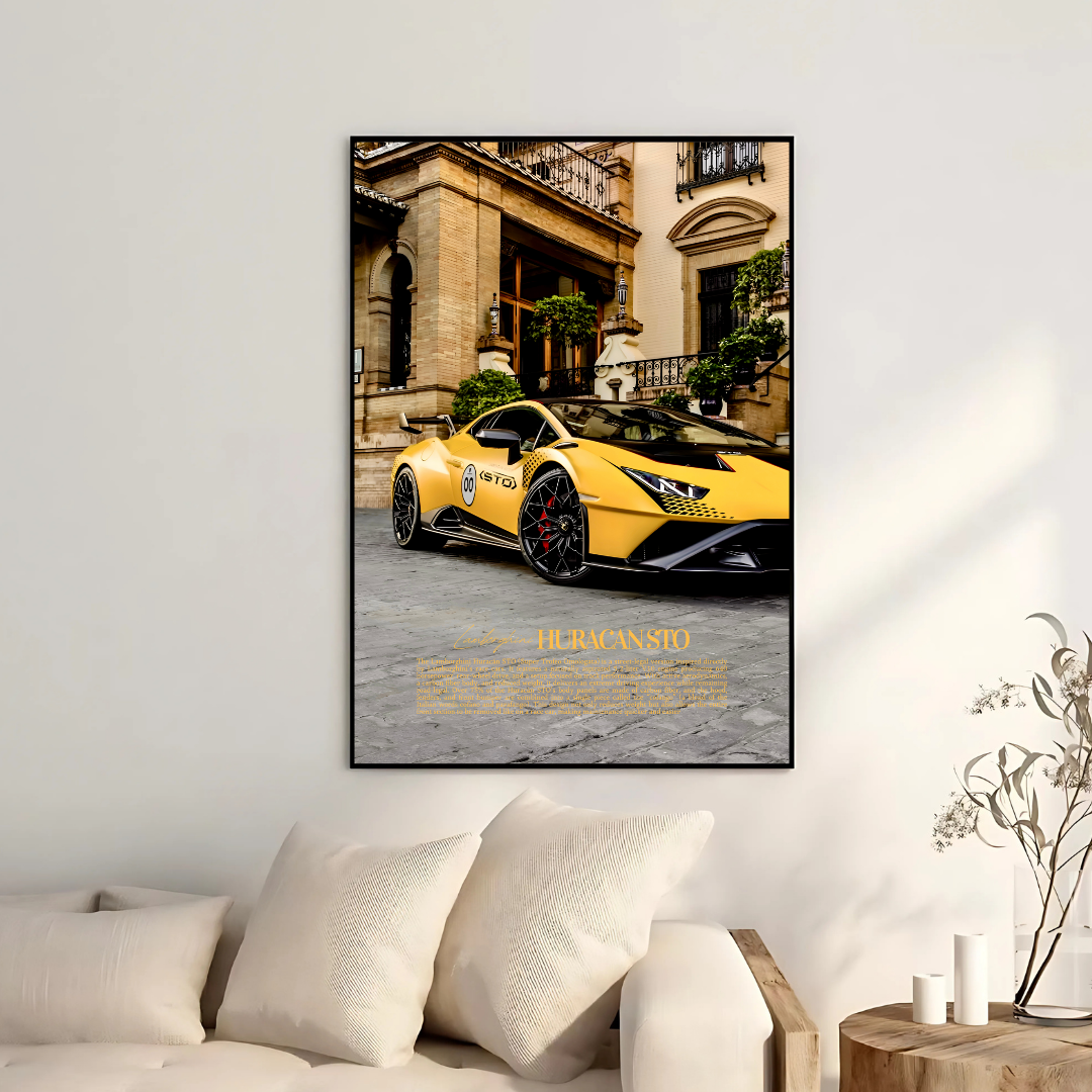 Lamborghini Huracan STO Yellow - Old Money
