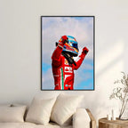 Fernando Alonso Celebrating - Gallery