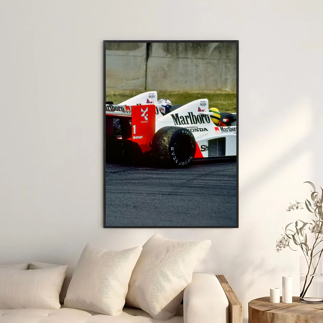Ayton Senna & Alain Prost Japan 1989 - Gallery