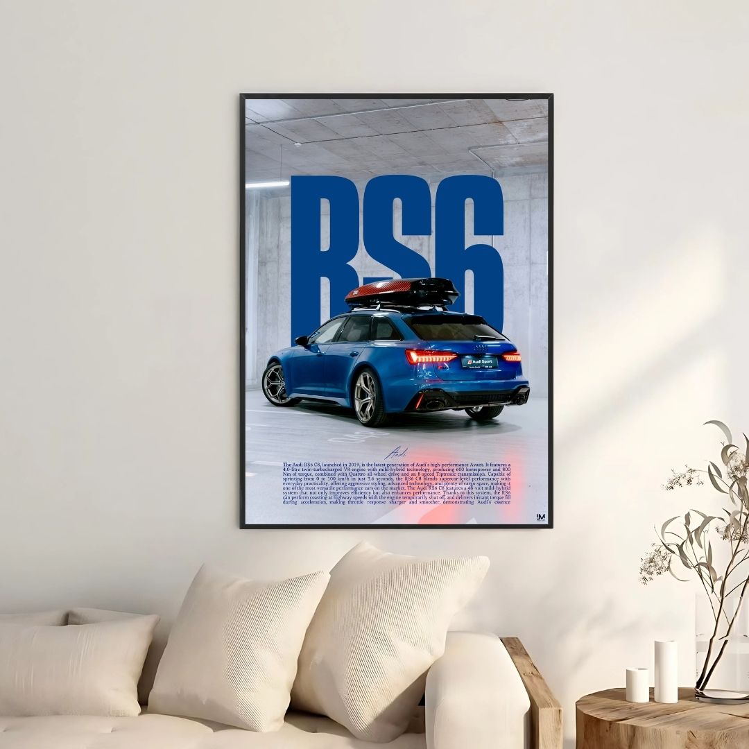 Audi RS6 C8 Blue - Gallery