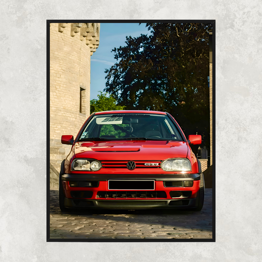 Volkswagen Golf GTI MK3 Red - Old Money