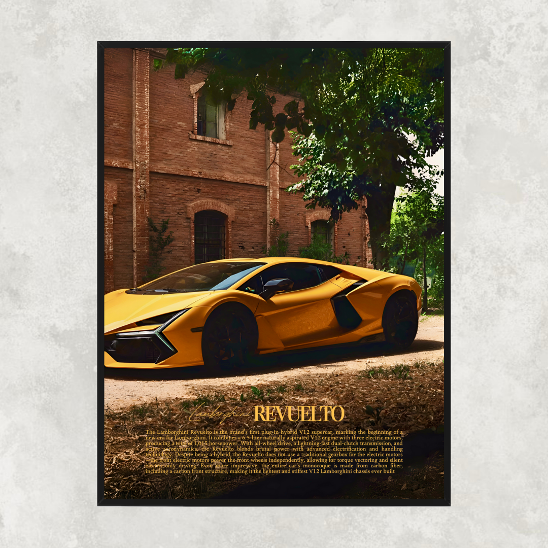 Lamborghini Revuelto Yellow - Old money