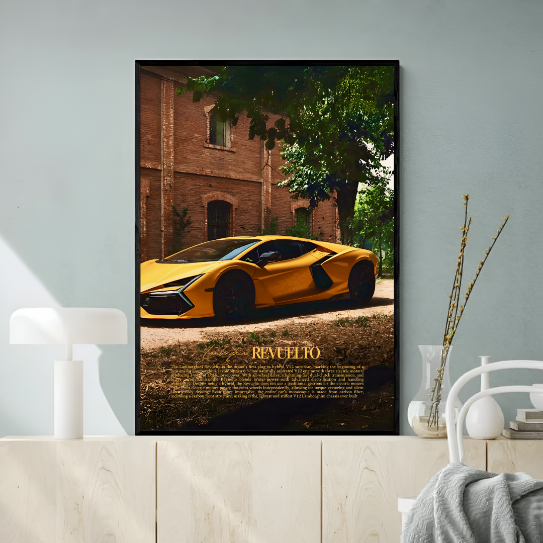 Lamborghini Revuelto Yellow - Old money