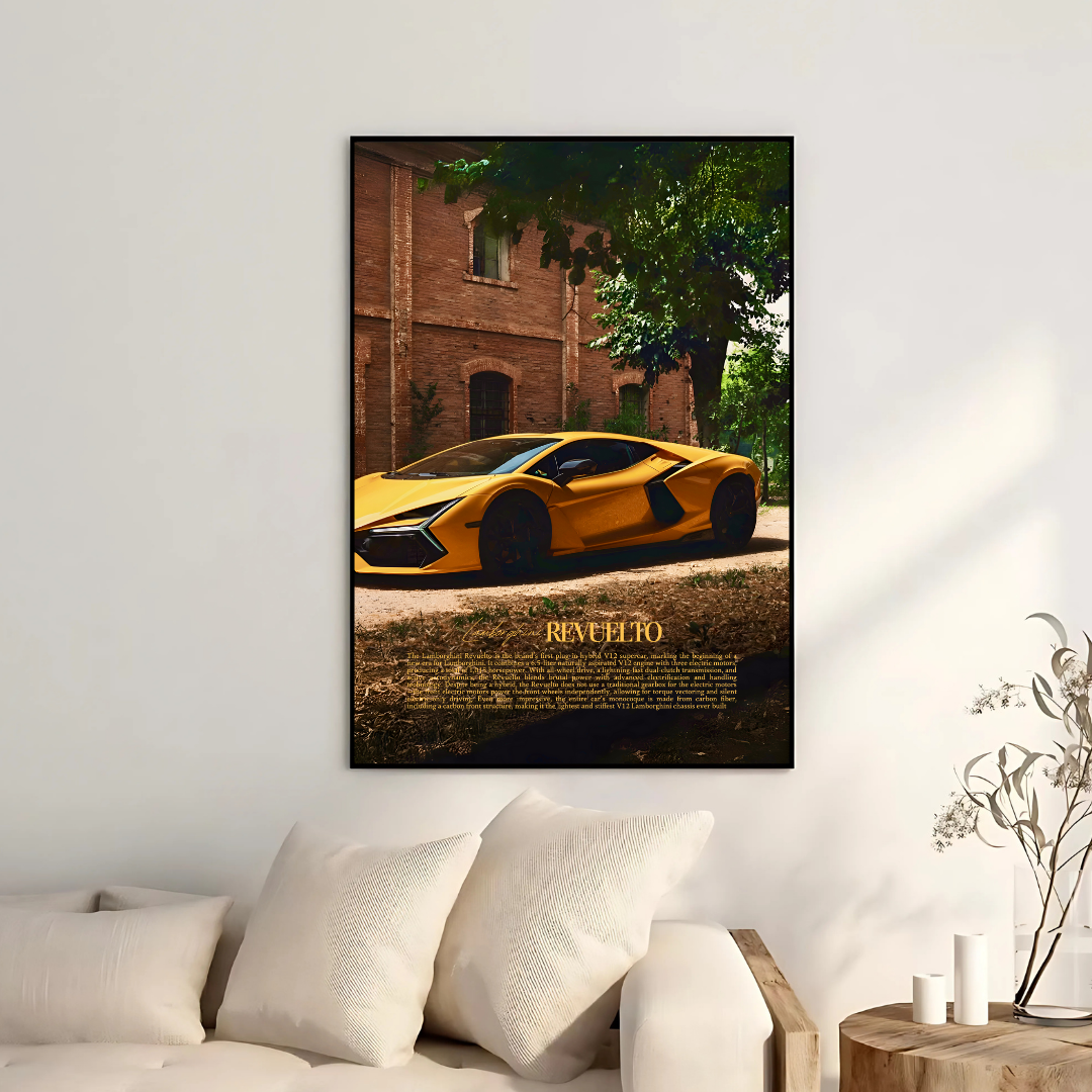 Lamborghini Revuelto Yellow - Old money