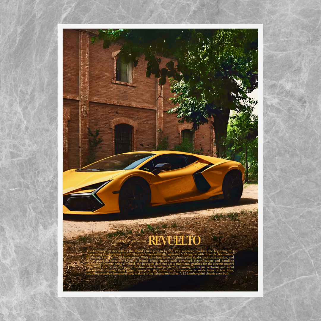 Lamborghini Revuelto Yellow - Old money