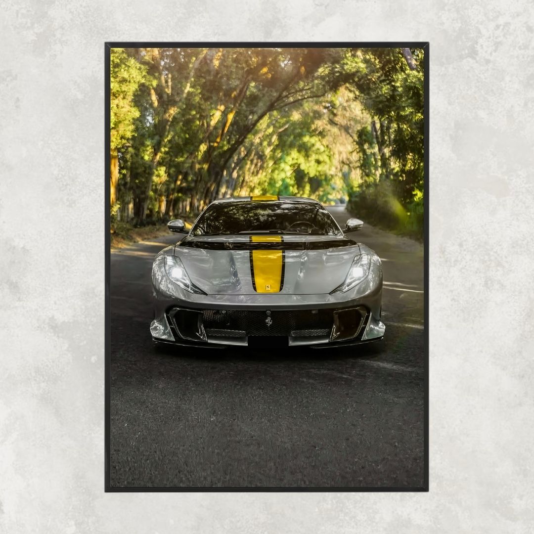Ferrari 812 Competizione Grey - Gallery
