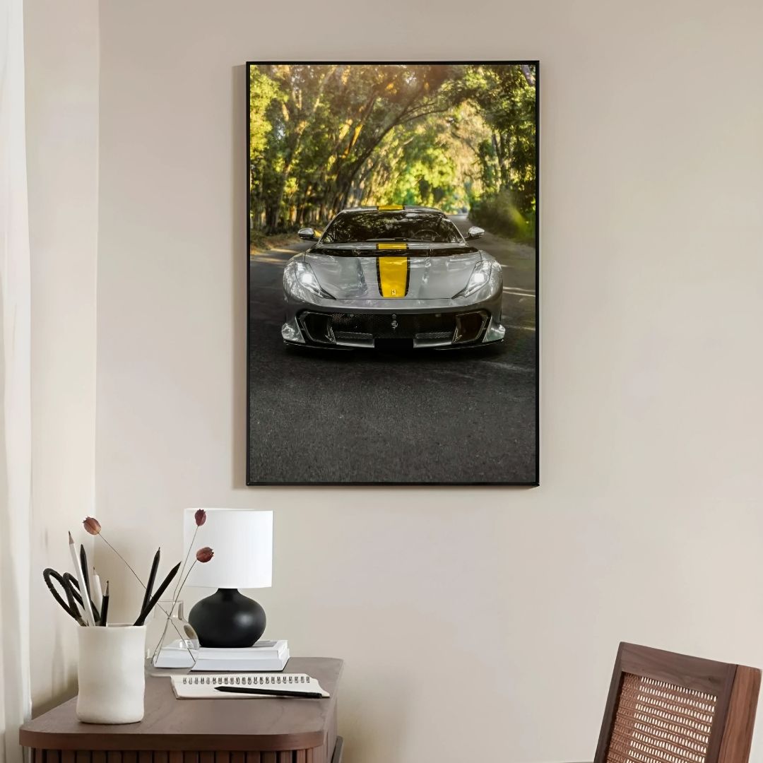 Ferrari 812 Competizione Grey - Gallery
