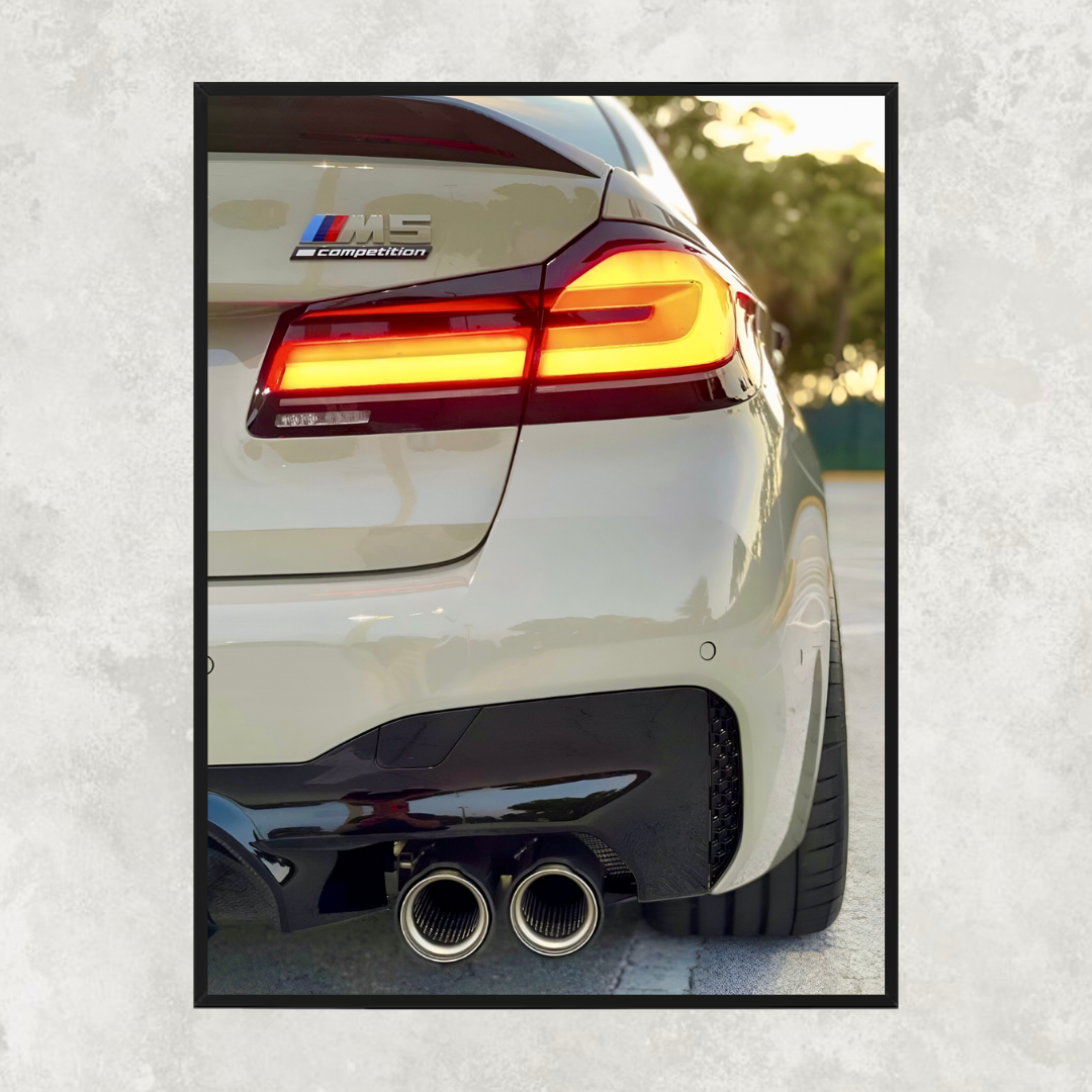 BMW M5 Competition Rear - Old Money