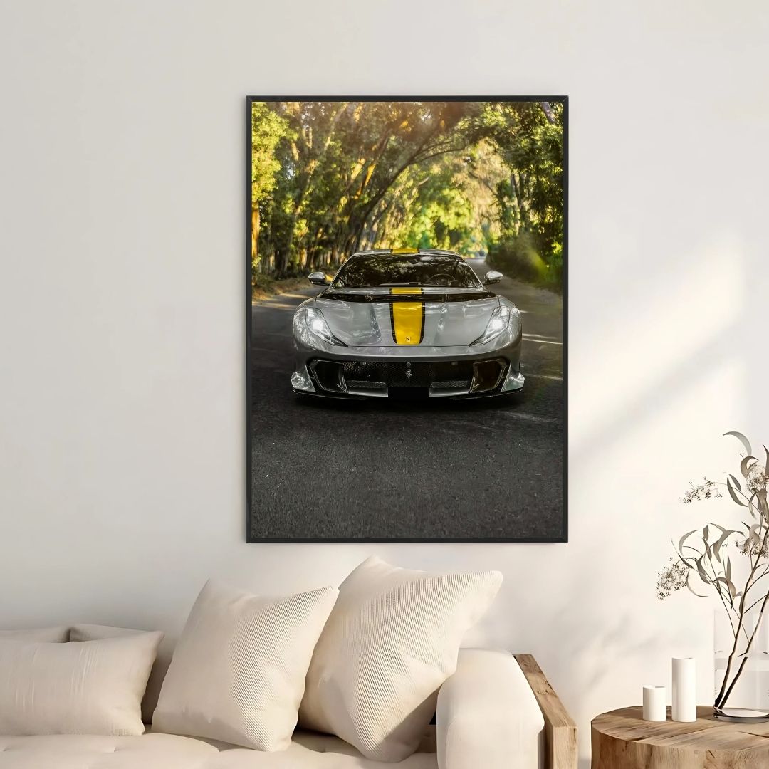 Ferrari 812 Competizione Grey - Gallery