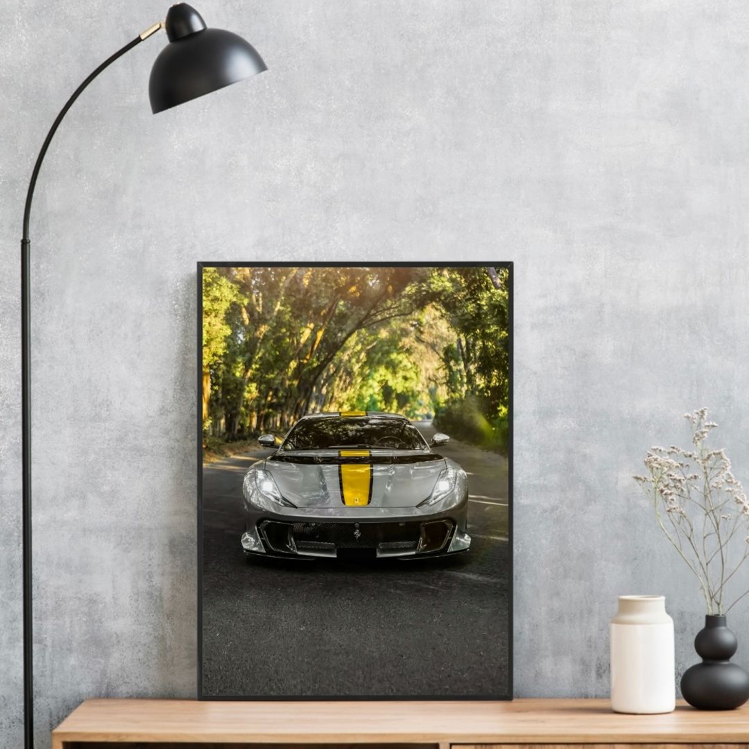 Ferrari 812 Competizione Grey - Gallery