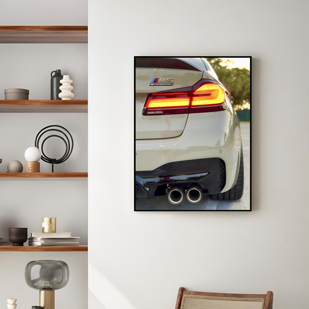 BMW M5 Competition Rear - Old Money