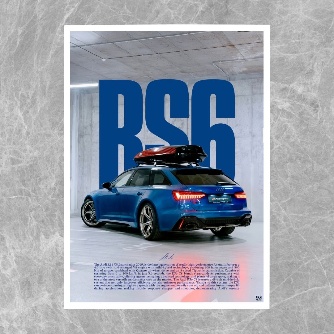 Audi RS6 C8 Blue - Gallery
