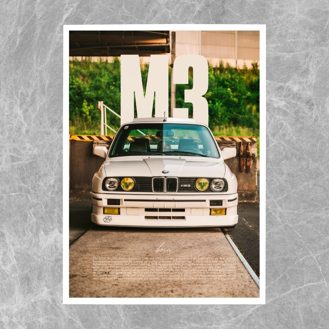 BMW M3 E30 White - Gallery
