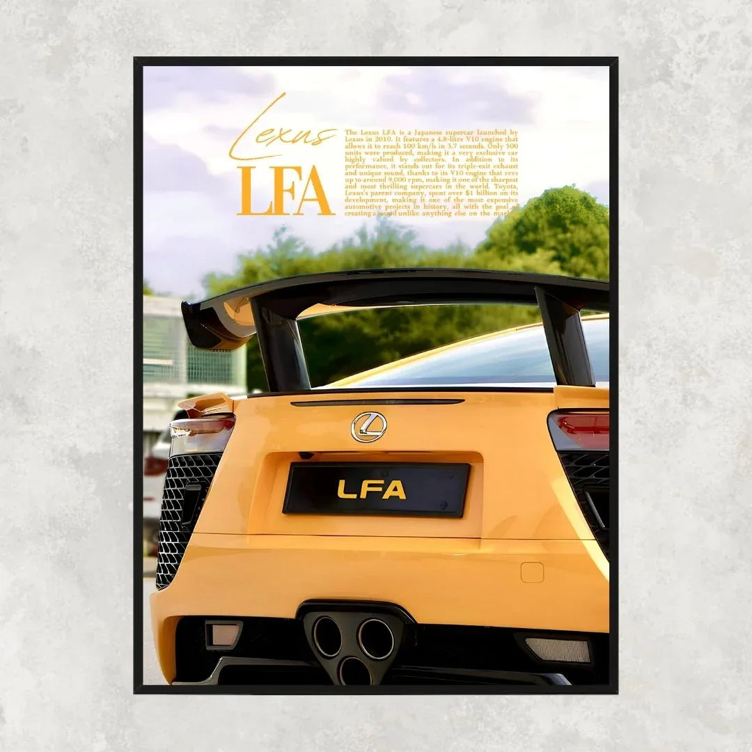 Lexus LFA Yellow - Old money