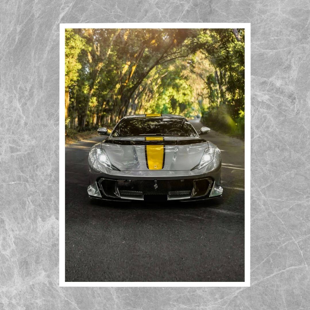 Ferrari 812 Competizione Grey - Gallery