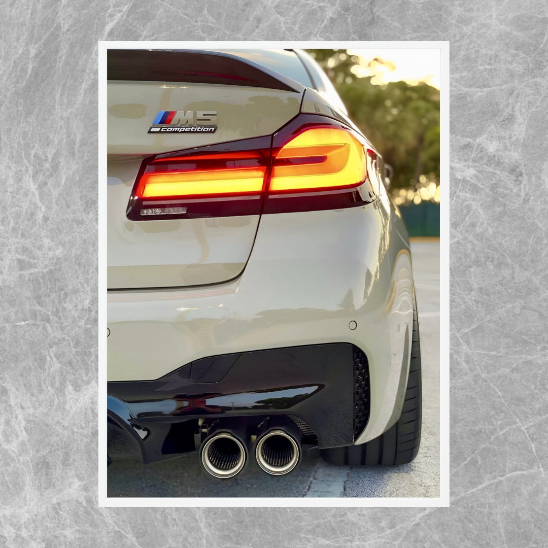 BMW M5 Competition Rear - Old money