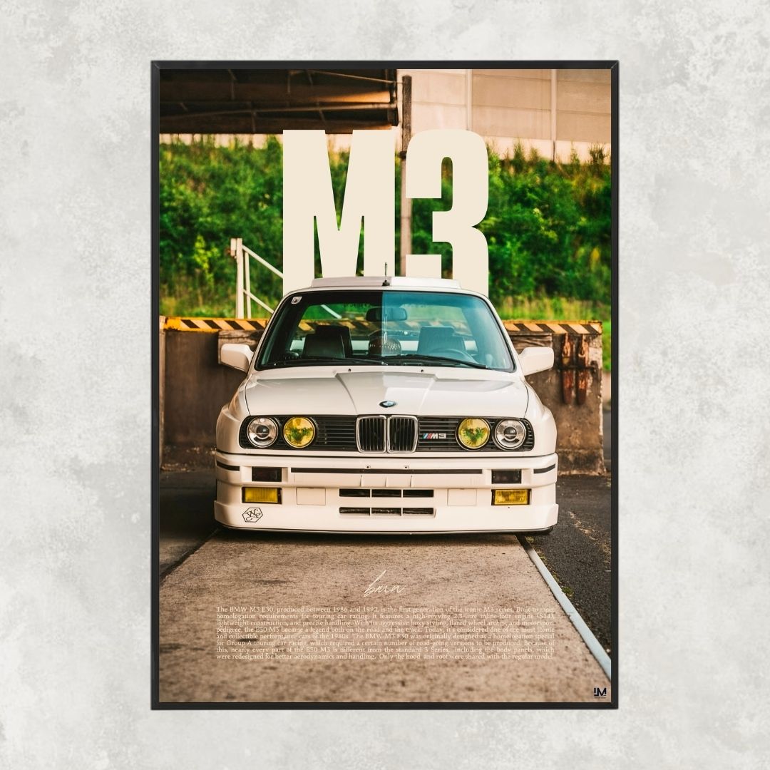 BMW M3 E30 White - Old money