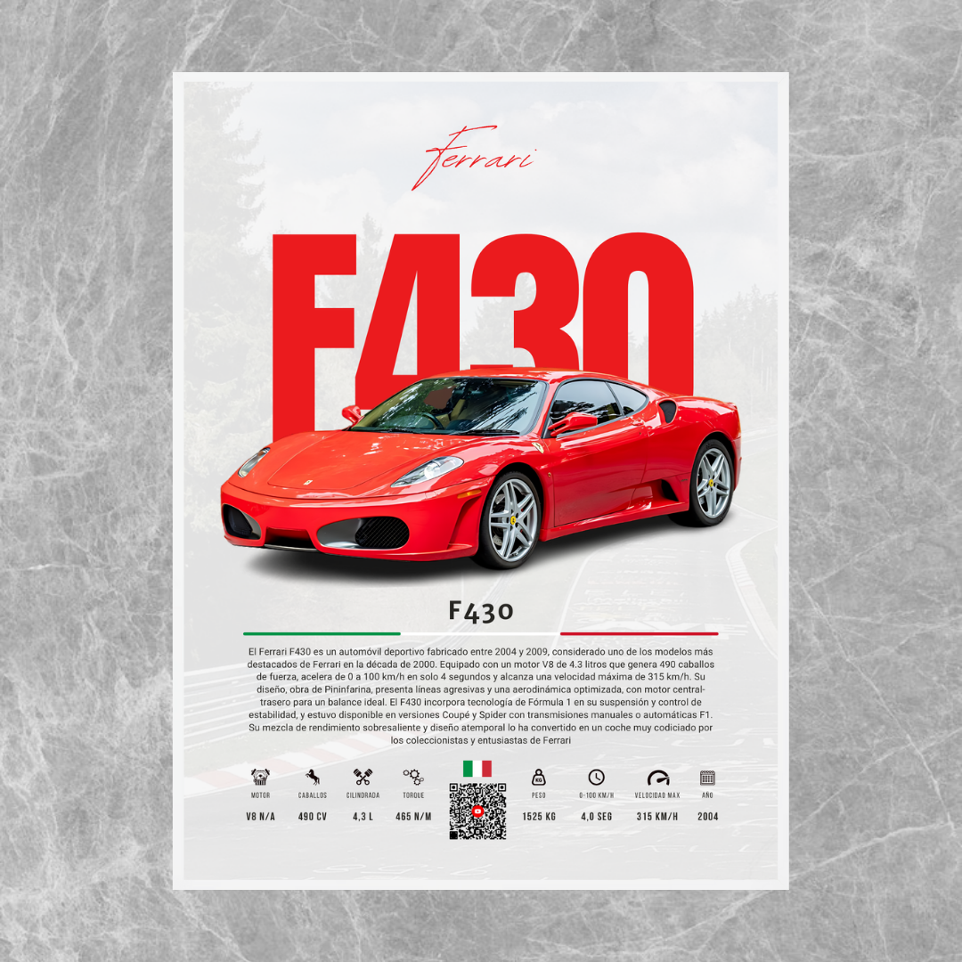 Ferrari F430 - Descriptive