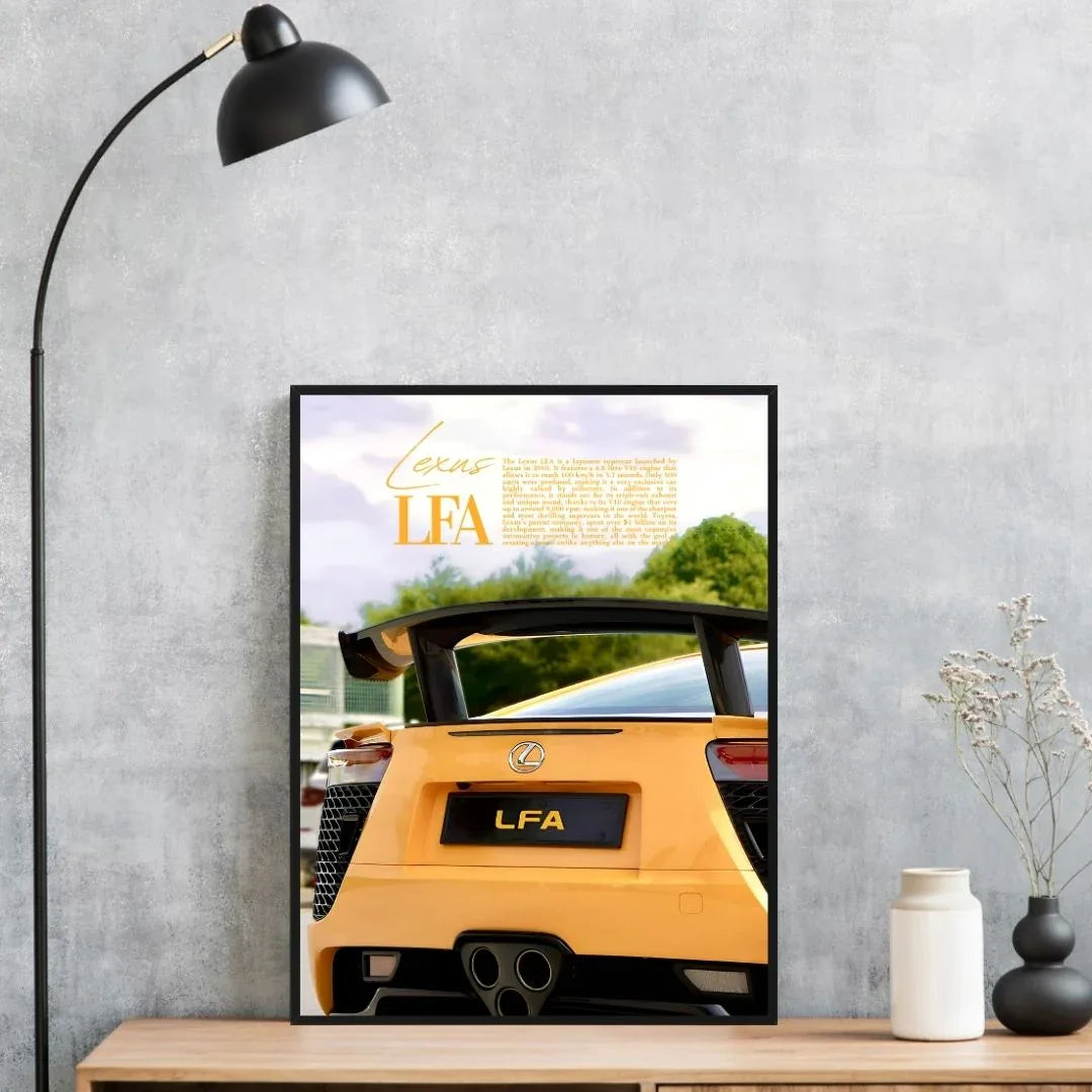 Lexus LFA Jaune - Galerie