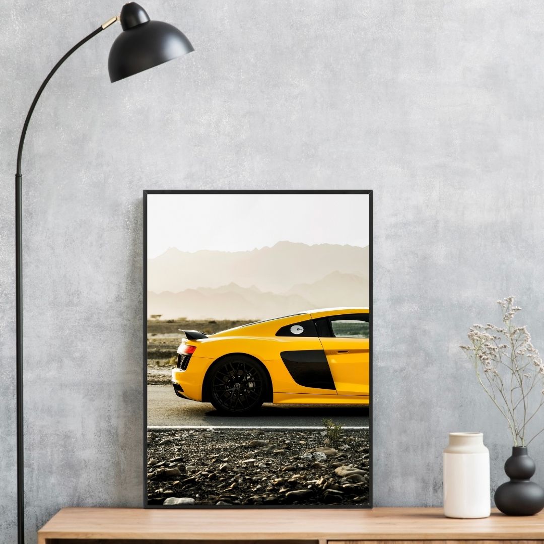 Audi R8 Type 4S Yellow - Gallery