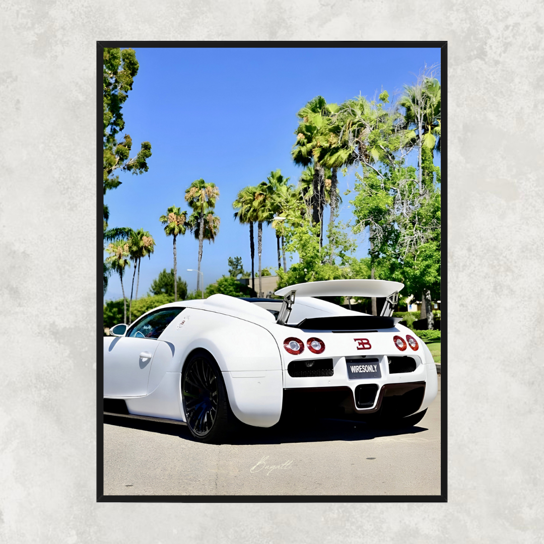 Bugatti Veyron White - Old money