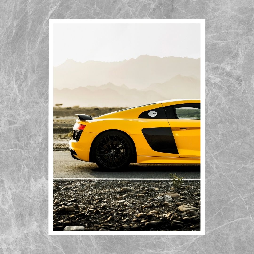Audi R8 Type 4S Yellow - Gallery