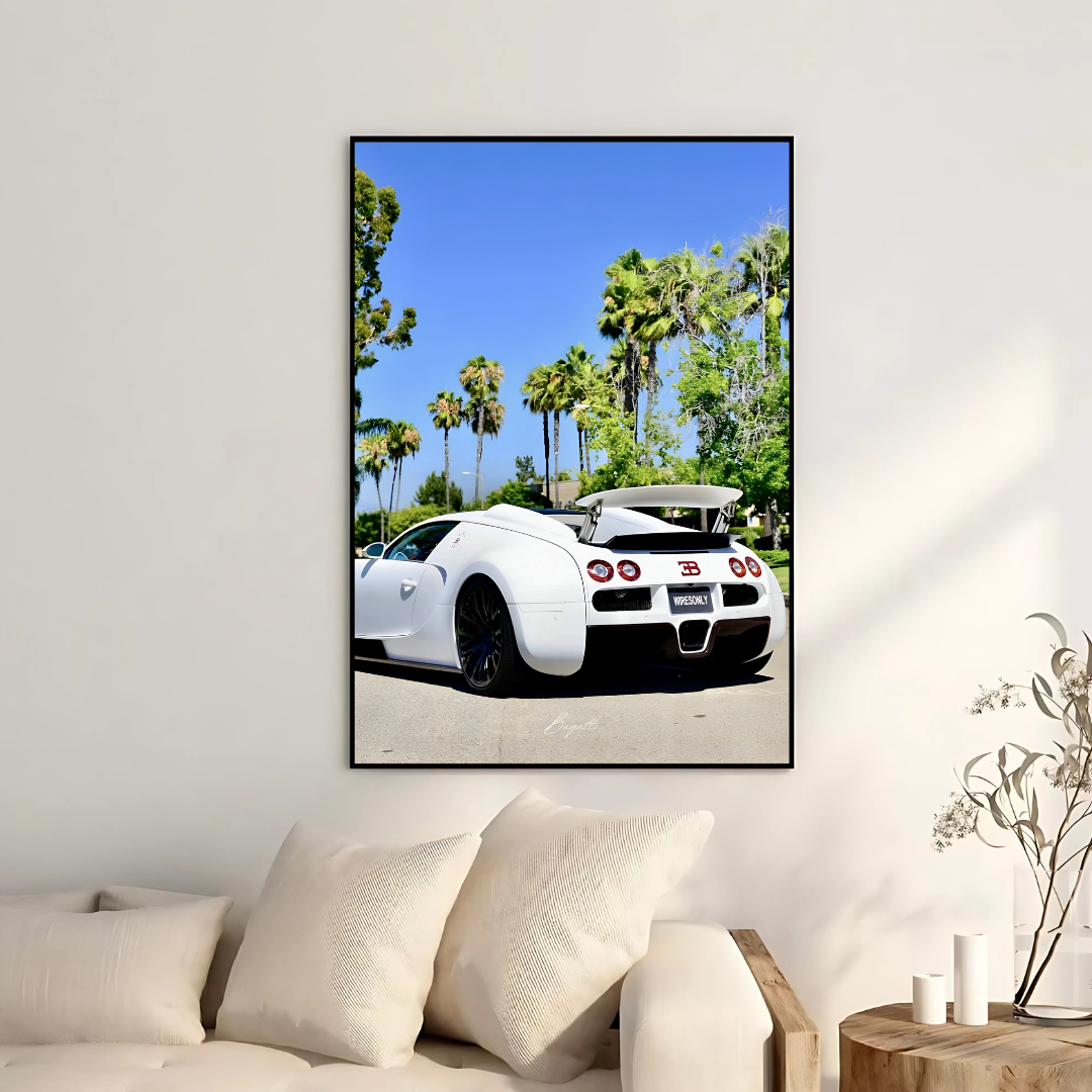 Bugatti Veyron White - Old money