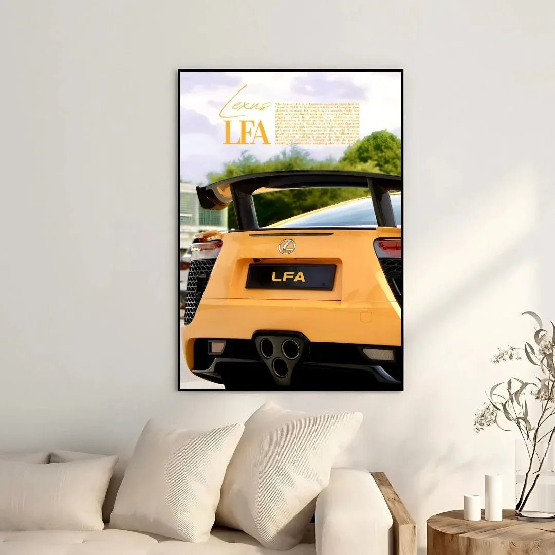 Lexus LFA Jaune - Galerie