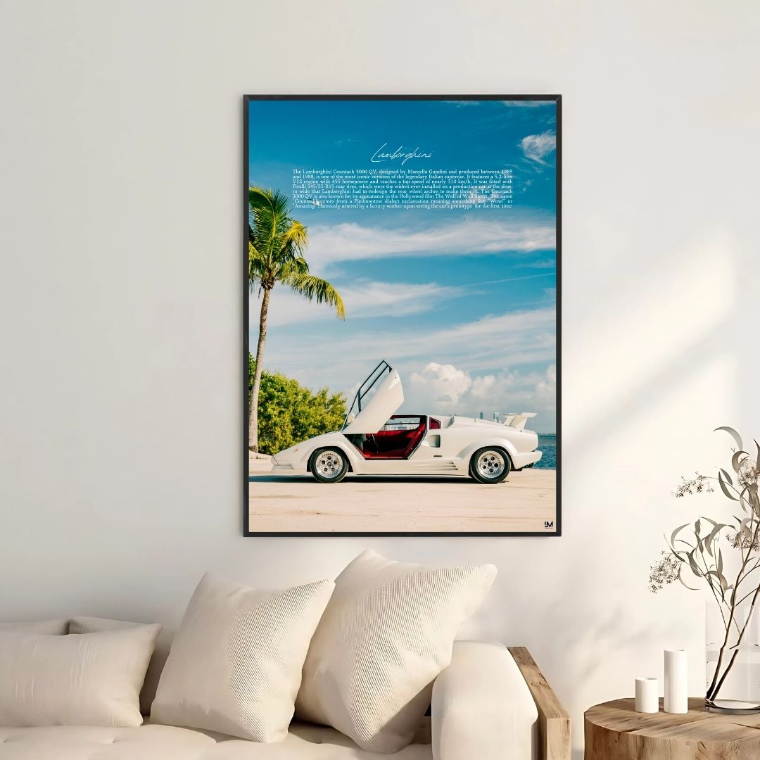 Lamborghini Countach Strand – Galerie