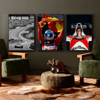 Fernando Alonso Spanish Flag - Gallery