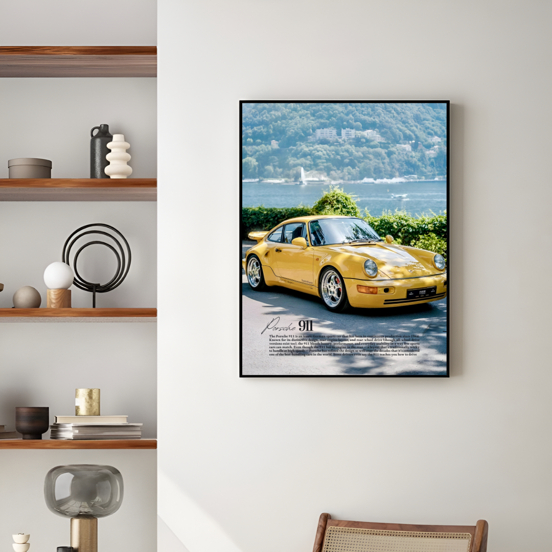 Porsche 911 Yellow - Old Money