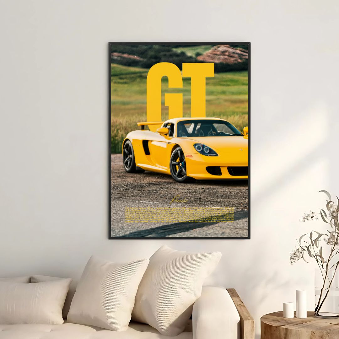 Porsche Carrera GT Yellow - Gallery