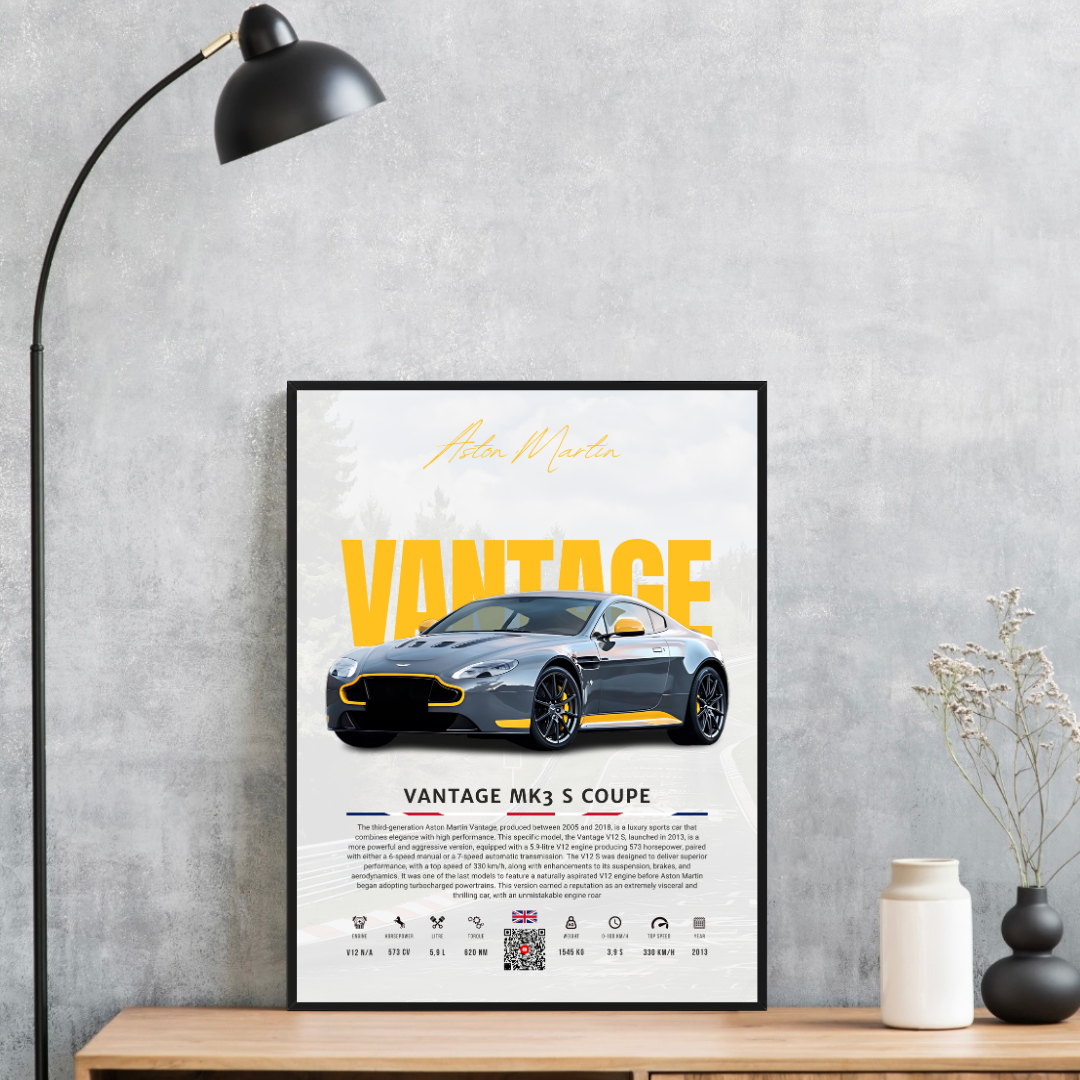 Aston Martin Vantage MK3 - Descriptive