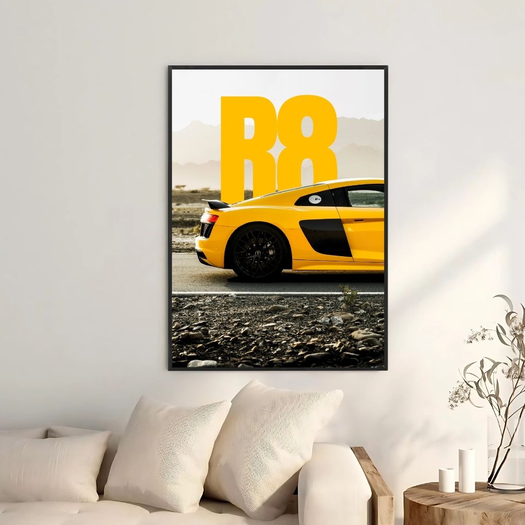 Audi R8 Type 4S Yellow - Gallery