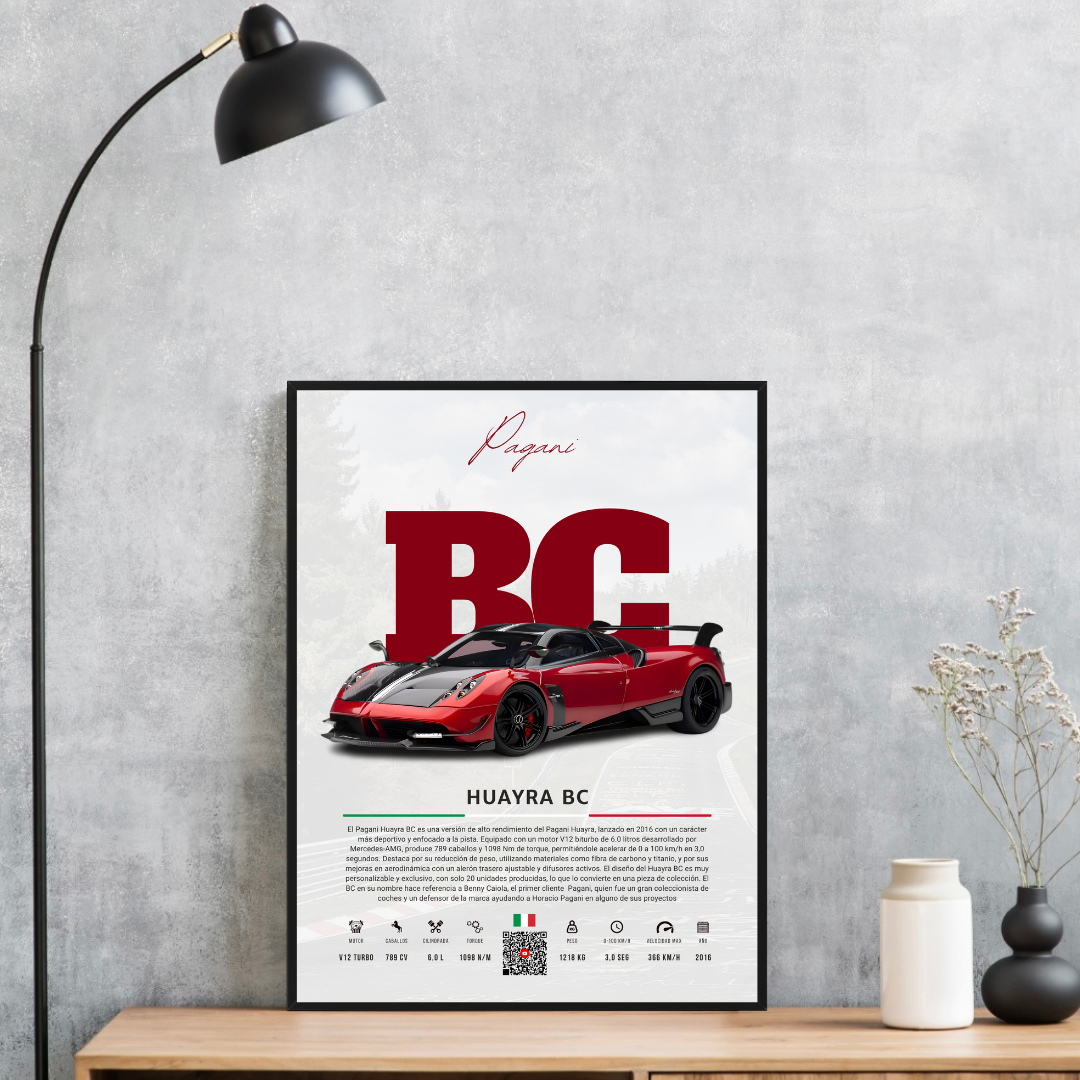 Pagani Huayra BC - Descriptive