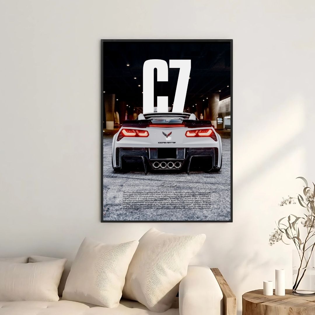 Chevrolet Corvette C7 White - Gallery