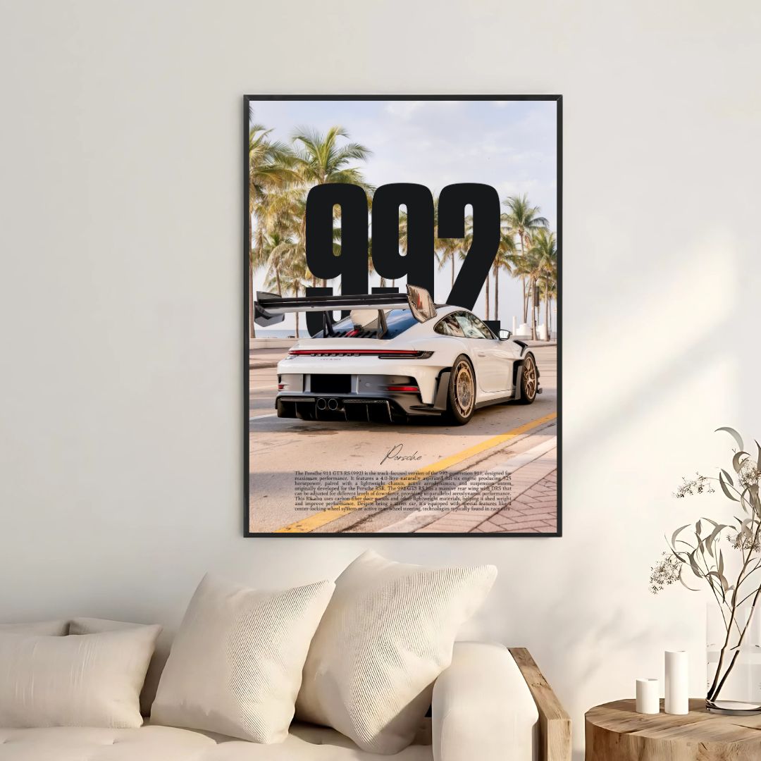 Porsche 911 GT3 RS 992 White - Gallery