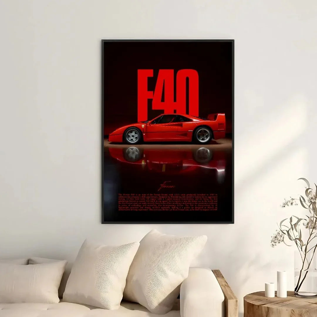 Ferrari F40 Seite - Old money