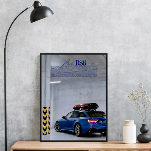 Audi RS6 C8 Blue - Old money