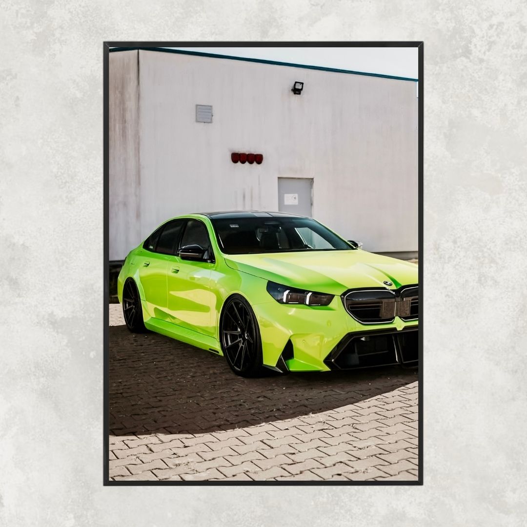 BMW M5 G90 Green - Gallery