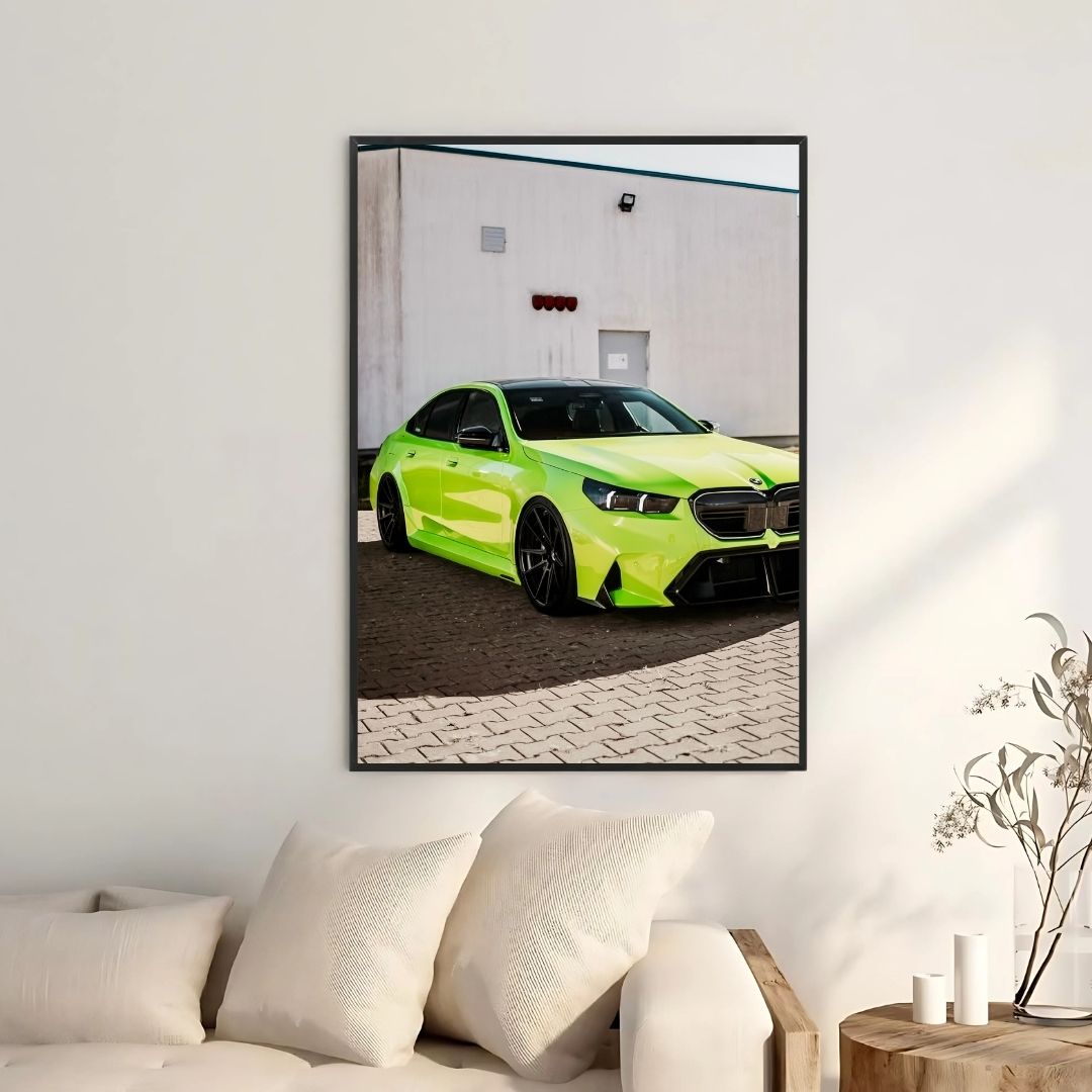 BMW M5 G90 Green - Gallery